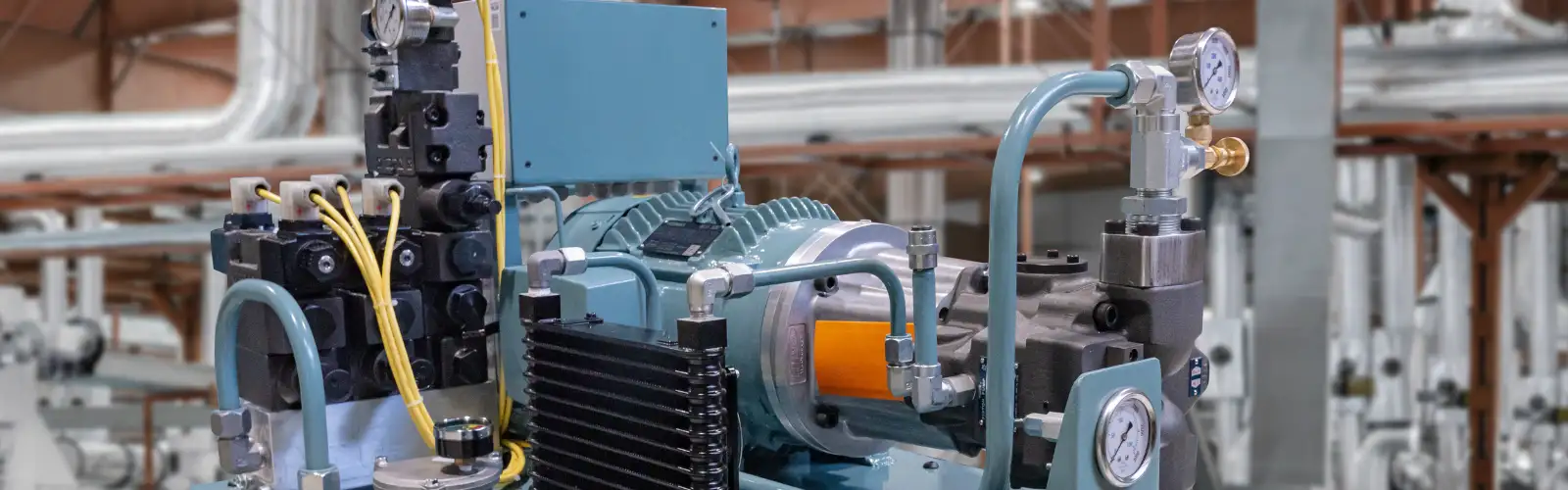 Sistemas hidráulicos industriales profesionales